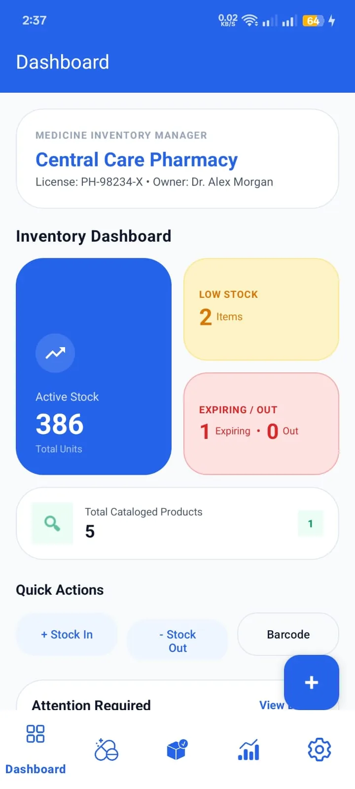 Customer Android B2B App
