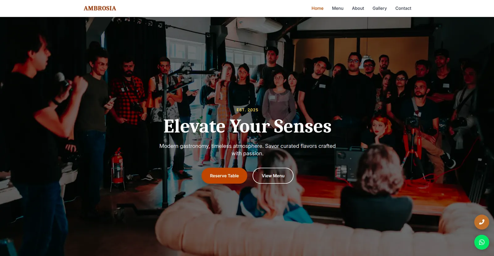 Restaurant Website